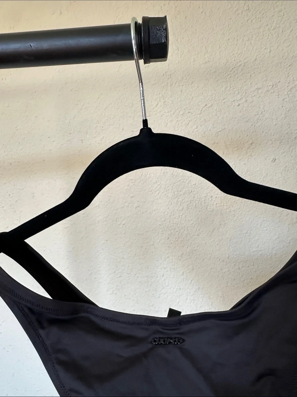 Skims Signature Swim Cheeky Tanga Bottom Onyx Size S